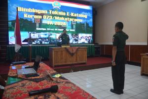 Kasrem 073/Mkt Buka Bimtek E-Katalog