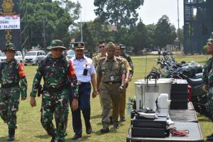 Kasrem 073/Mkt Cek Apel Gelar Pasukan Penanganan Konflik Sosial