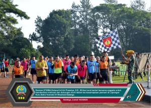 Danrem 073/Mkt Beri Semangat Anggota dalam Tes Jasmani UKP