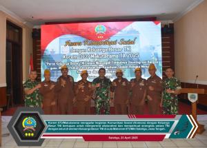 Korem 073/Makutarama Gelar Komunikasi Sosial dengan Keluarga Besar TNI