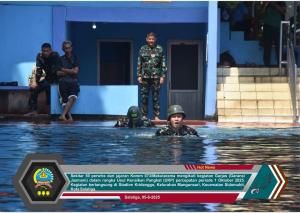 Kegiatan Garjas UKP Percepatan Perwira Korem 073/Mkt di Salatiga