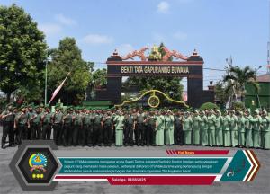 Korem 073/Makutarama Gelar Sertijab Dantim Intel dan Pelepasan Prajurit : Momentum Regenerasi dan Penghormatan