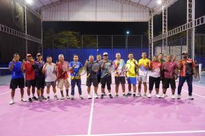 Danrem 073/Makutarama Jalin Keakraban dengan Pertamina EP Cepu Lewat Silaturahmi dan Tenis Persahabatan