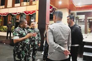 Gerak Cepat, Danrem 073/Makutarama Tinjau DPRD Jepara Pasca Demo Anarki