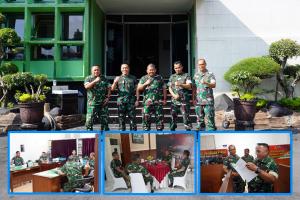 Danrem 073/Makutarama Sambut Tim Pusterad dalam Pengumpulan Data Teritorial