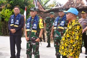 Danrem 073/Makutarama Dampingi Tim Wasev TMMD ke-126 di Kab. Grobogan