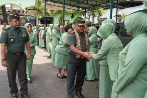 Danrem 073/Makutarama Kunjungi Kodim 0714/Salatiga