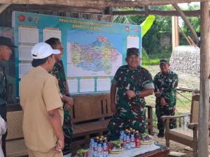 Danrem 073/Makutarama Tinjau Kesiapan Pembangunan KMP Sumber Girang, Dorong Percepatan Penguatan Ekonomi Desa