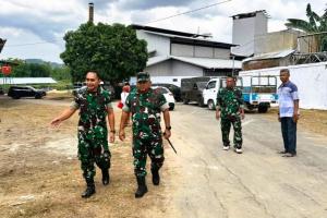 Danrem 073/Makutarama Tinjau Kesiapan Pembangunan Yon TP 888 di Pamotan Rembang