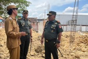 Danrem 073/Makutarama Tinjau Progres Pembangunan Koperasi Merah Putih di Blora