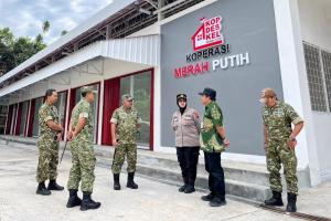 Danrem 073/Makutarama Tinjau Koperasi Merah Putih Desa Banyubiru, Dorong Penguatan Ekonomi Warga