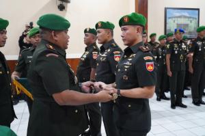 Danrem 073/Makutarama Pimpin Sertijab dan Tradisi Satuan, Perkuat Kinerja dan Jiwa Korsa Prajurit