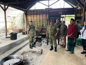 Danrem 073/Makutarama Kunjungi Ponpes Saffinatun Najah, Pererat Silaturahmi dengan Ulama