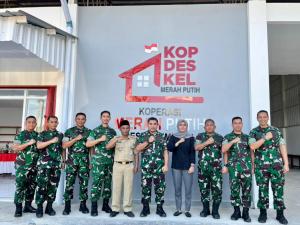Kasdam IV/Diponegoro Tinjau KDKMP Desa Plumutan, Dorong Penguatan Ekonomi Kerakyatan