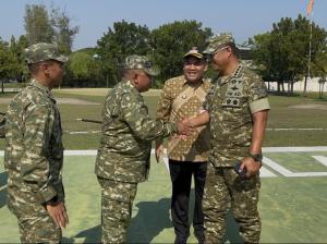 Danrem 073/Makutarama Sambut Kunjungan Kerja Wakil Panglima TNI Tinjau Operasional KDKMP di Blora