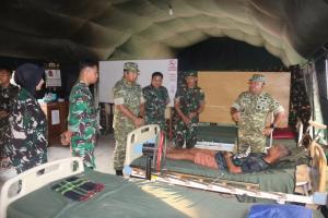 Danrem 073/Makutarama Laksanakan Pengecekan Kesiapan Yonif TP 936/WJ