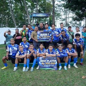 Danrem 073/Makutarama Resmi Tutup Turnamen Sepak Bola Danrem Cup 2026