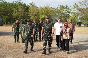 Danrem 073/Makutarama Dampingi Kunjungan Kerja Pangdam IV/Diponegoro di Yonif TP 453/Satria Wilatikta