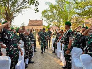 Danrem 073/Makutarama Tanamkan Jiwa Profesionalisme kepada Prajurit Yon TP 457/Satria Kalinyamat