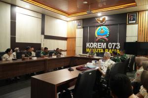 Danrem 073/Makutarama Pimpin dan Terima Paparan Karumkit Dengan Dewan Pengawas BLU di Rumkit TK IV dr. Asmir Salatiga
