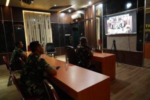 Danrem 073/Makutarama Ikuti Vicon Paparan Pembangunan Jembatan Garuda, Perkuat Sinergi Dukung Proyek Strategis Nasional