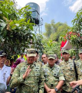 Danrem 073/Makutarama Kawal Ketahanan Air, Tinjau Sumur Bor di Pati