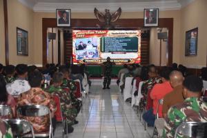 Santapan Rohani Kristiani di Makorem, Danrem Ajak Perkuat Iman dan Persaudaraan