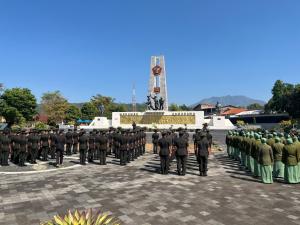 Danrem 073/Makutarama Pimpin Ziarah dalam Rangka HUT ke-81 TNI dan HUT ke-76 Kodam IV/Diponegoro Tahun 2026 di Monumen Palagan Ambarawa