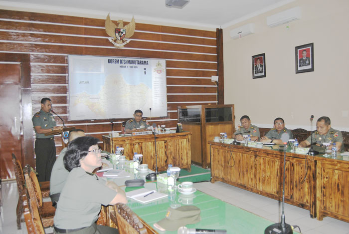 Dandim Rembang Paparkan Kegiatan Babinsa