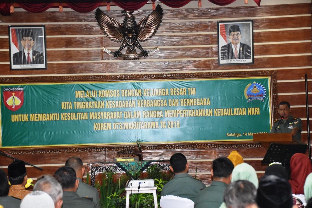 Korem Adakan Komsos Dengan KBT