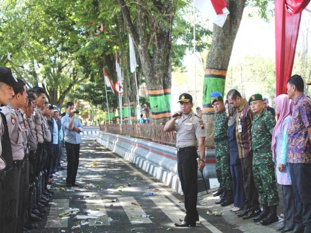Korem Salatiga Simulasikan Pam Pilkada
