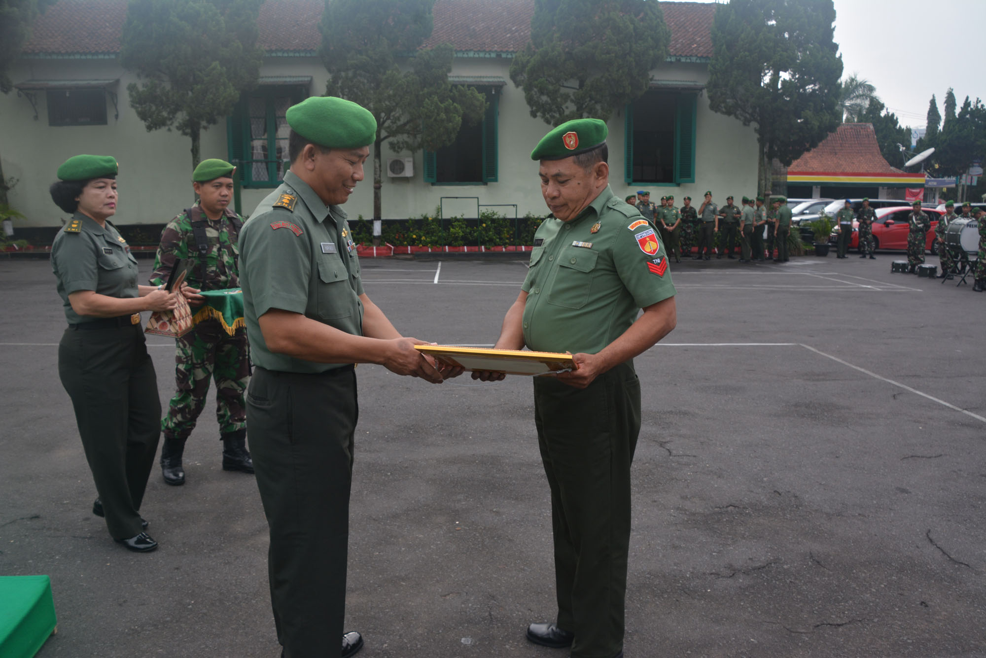 Korem Adakan Upacara Pelepasan MPP