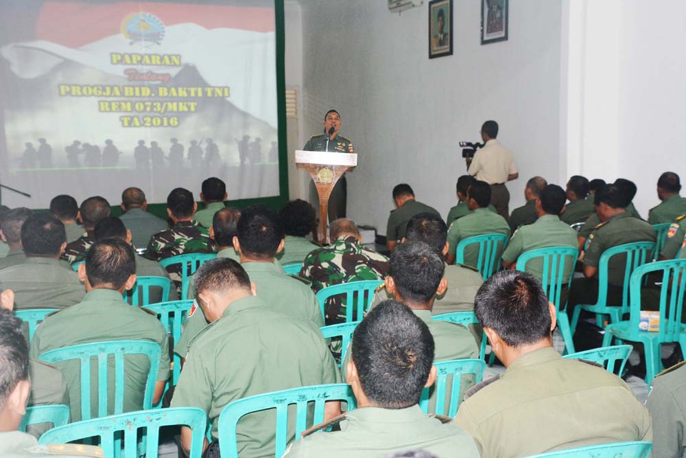 Bhakti TNI Makorem 073/Makutarama