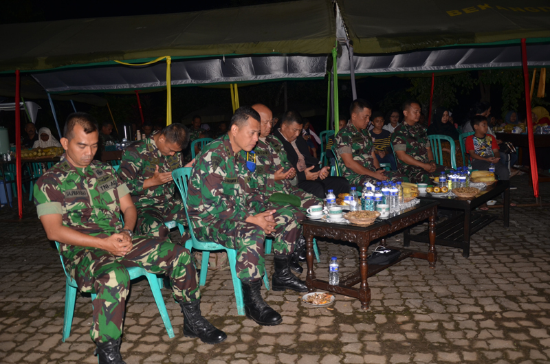 Korem Salatiga peringati malam tahun baru di kediaman Danrem 073/Makutarama