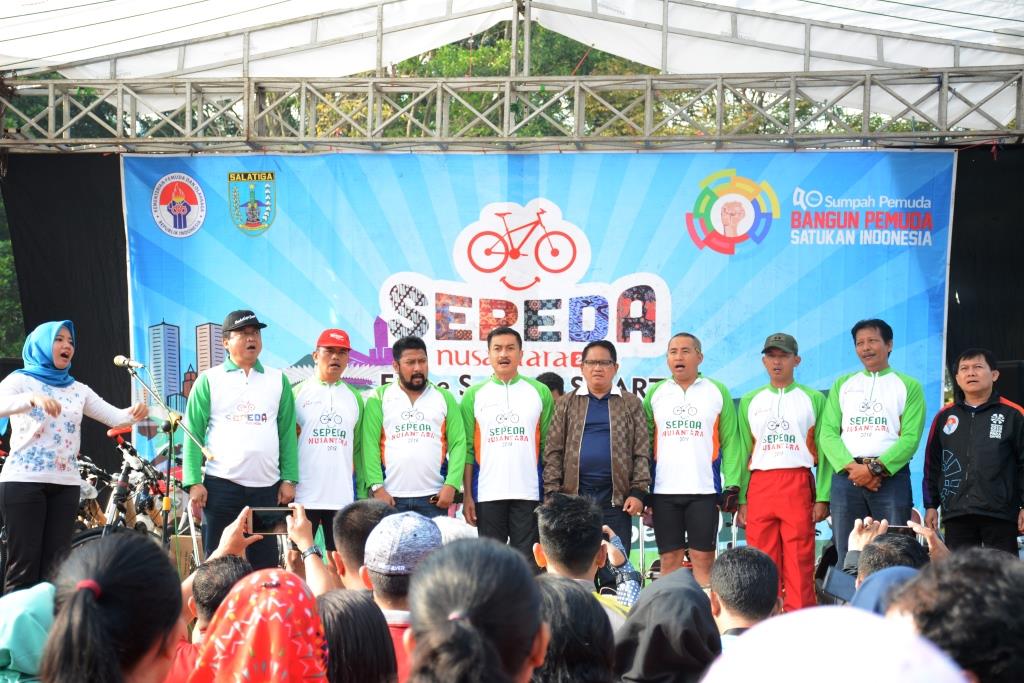 Dengan Sepeda Nusantara, Kota Salatiga Meriahkan 90 Tahun Sumpah Pemuda