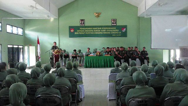 Pangdam IV/Diponegoro Berikan Pengarahan Kepada Ibu Persit Alugoro