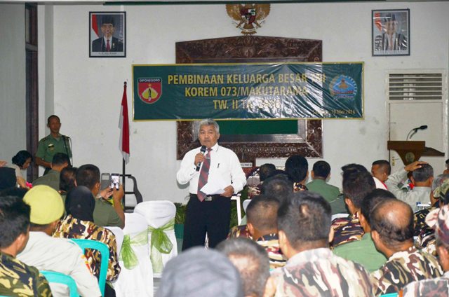 Pembinaan Keluarga Besar TNI Korem Salatiga