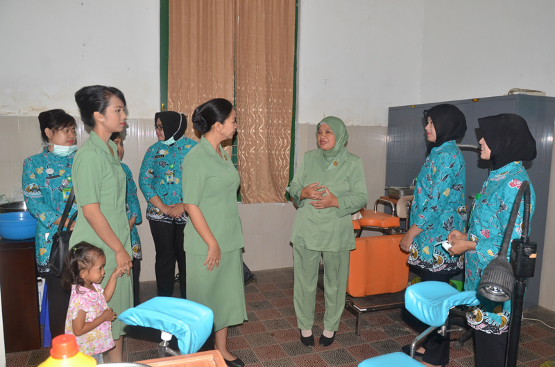 Persit Koorcabrem 073/Makutarama Gelar Tes Iva Di Dkt Dr. Asmir Salatiga