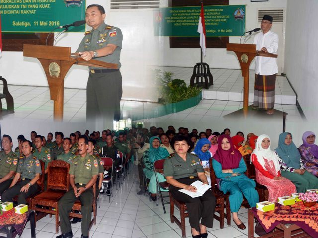 Korem Salatiga Peringati Isra’ Mi’roj Nabi Muhammad Saw