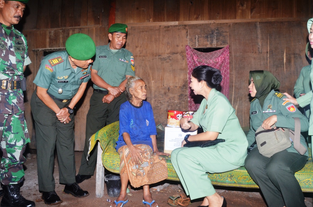 Anjangsana Persit Koorcabrem 073/Makutarama Untuk Peringati HUT Persit ke 72 Ta. 2018