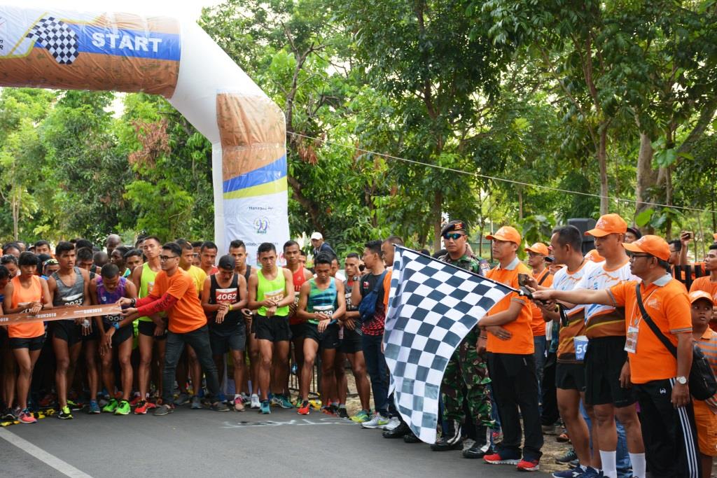 Danrem Salatiga bersama anggota mengikuti Ambarawa Heritage Run 2018