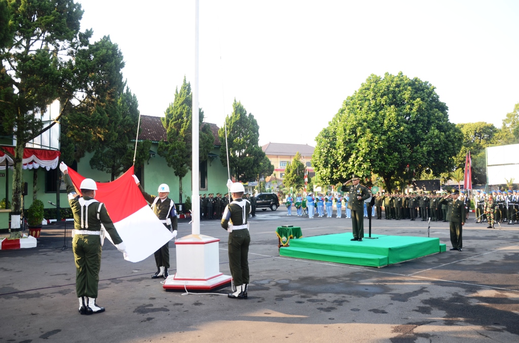 Danrem Irup Dalam Upacara 17 Agustus