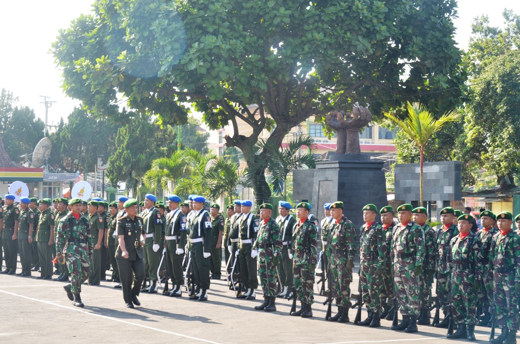 Danrem Salatiga Pimpin Upacara Hari Juang Kartika ke – 72 di Makorem 073/Makutarama