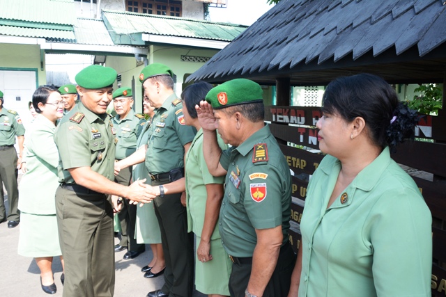Danrem 073/Mkt, Prajurit Harus Baik-Baik Dengan Rakyat 