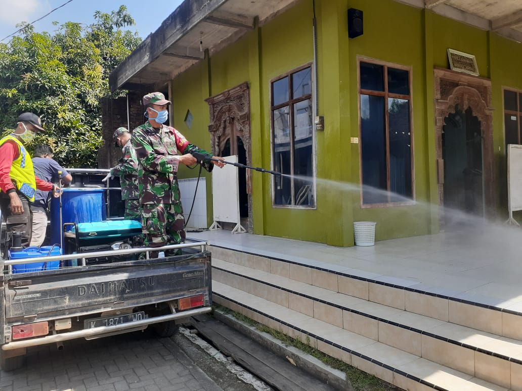 Kodim 0719/Jepara terus gencar memutus mata rantai penyebaran Covid-19 di berbagai wilayah di Kabupa