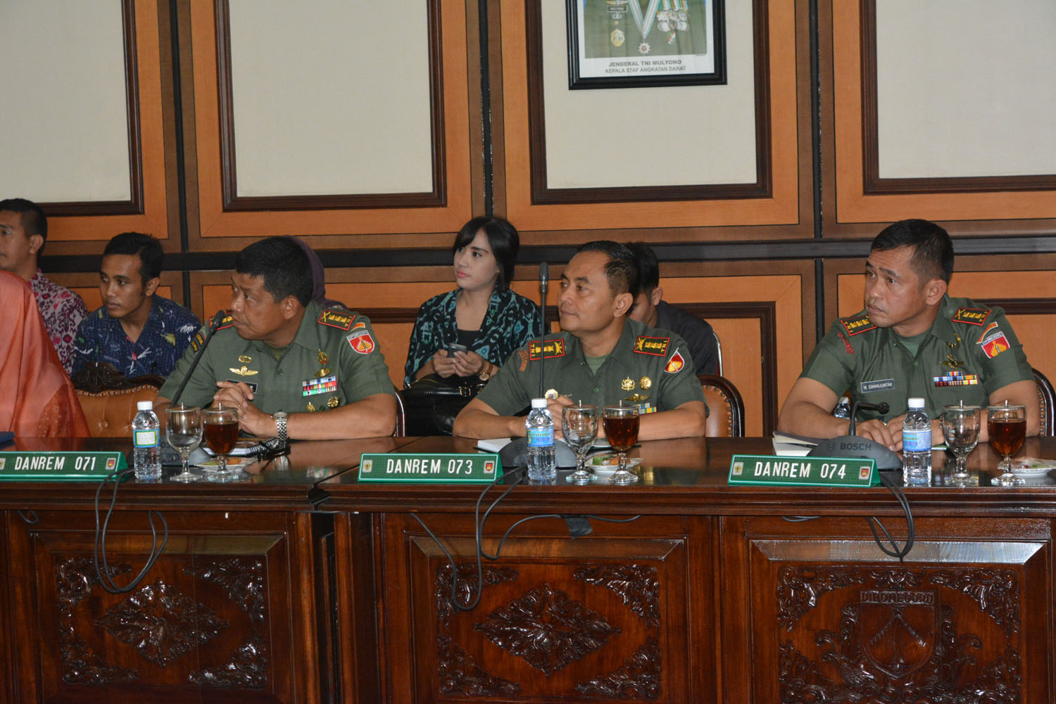 Tim Watimpres Kunjungan ke Kodam IV/Diponegoro