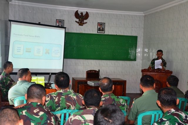 Korem 073/Mkt Sosialisasikan Barang Milik Negara