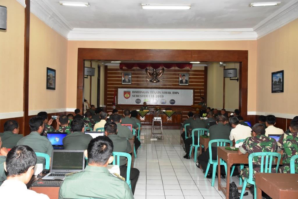 Korem Adakan Bimbingan Teknis Simak BMN