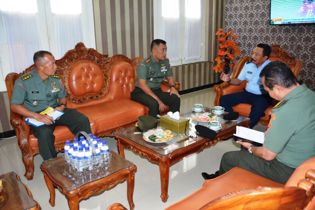 Danrem 073/Makutarama mendapat kunjungan  kerja dari Kemhan perwakilan Jawa Tengah