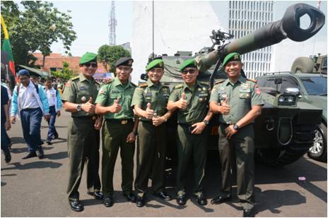 Danrem Buka Pameran Alutsista TNI AD di Semarang